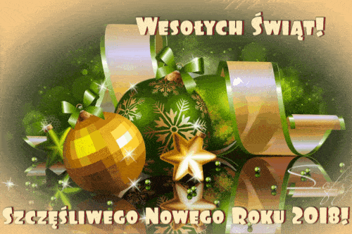 Kartka Wesoych wit i Szczliwego Nowego Roku!