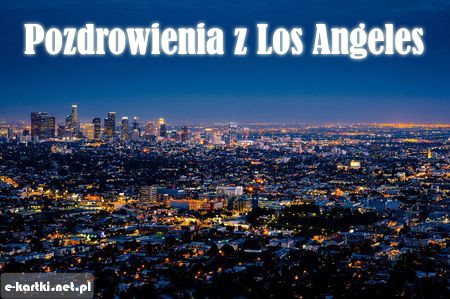 Kartka Pozdrowienia z Los Angeles