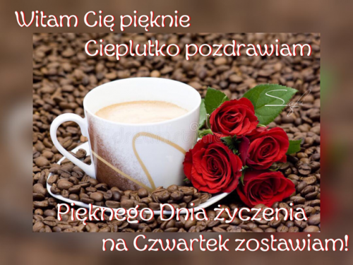 Ekartka Witam Cię pięknie w Czwartek E kartki net pl