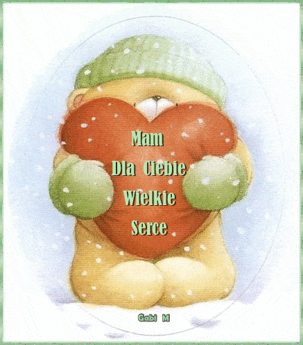 Kartka Mam Dla Ciebie Wielkie Serce 