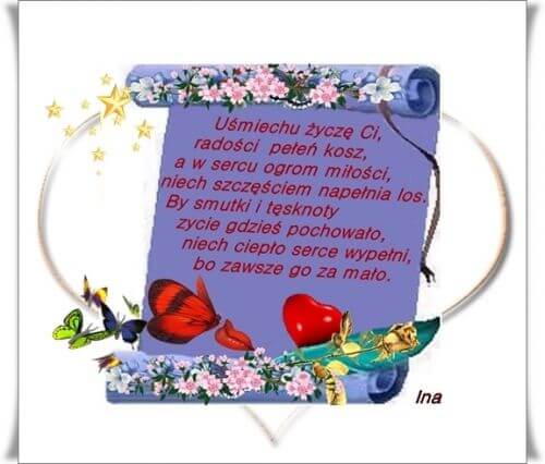 Kartka Ciep�o serca