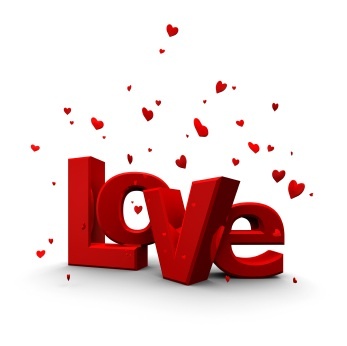 Kartka Miłość=Love