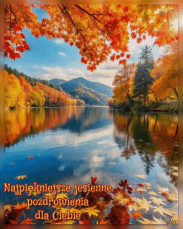 Kartka   🍂 Pi�kna jest Jesie� !