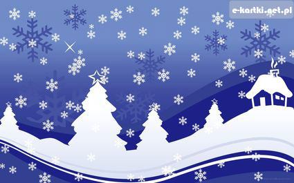 Kartka Bia�ego Bo�ego Narodzenia!