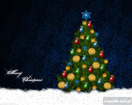 Kartka Merry  Christmas