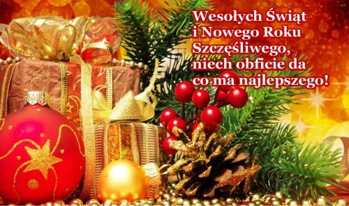 Kartka Weso�ych �wi�t i Szcz�liwego Nowego Roku!