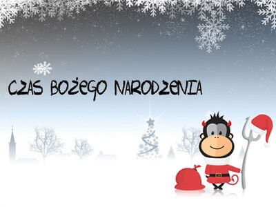Kartka Czas Bo�ego Narodzenia