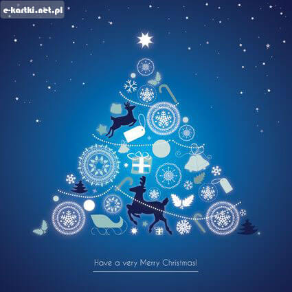 Kartka Have a Merry Christmas!