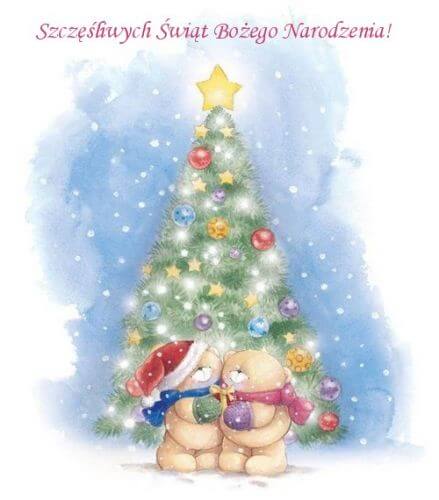 Kartka Niech pi�kne b�d� dla Was te �wi�ta!