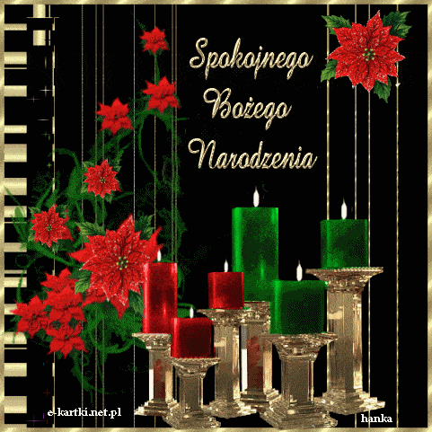 Kartka Spokojnego Bo�ego Narodzenia