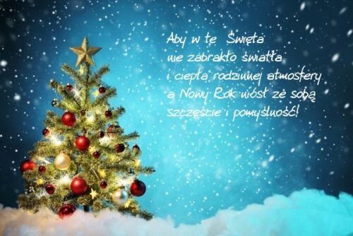 Kartka Szcz�liwych �wi�t i Pomy�lnego Nowego Roku!