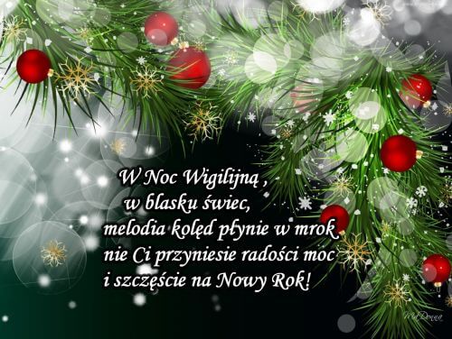 Kartka W Noc Wigilijn�...