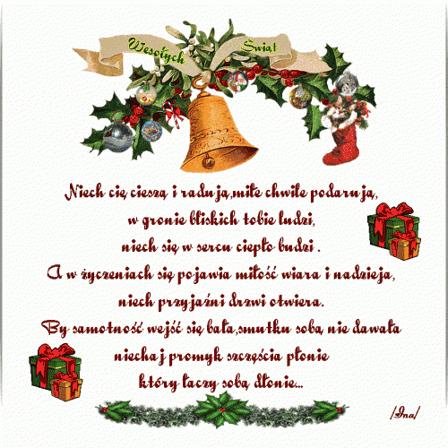 Kartka Radosnych �wi�t