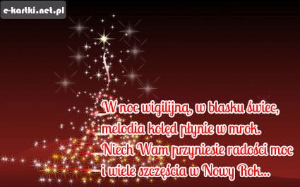 Kartka Wigilijne �yczenia