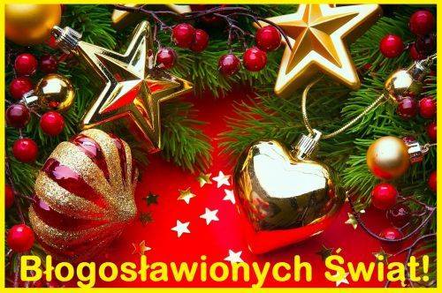 Kartka B�ogos�awionych �wi�t!