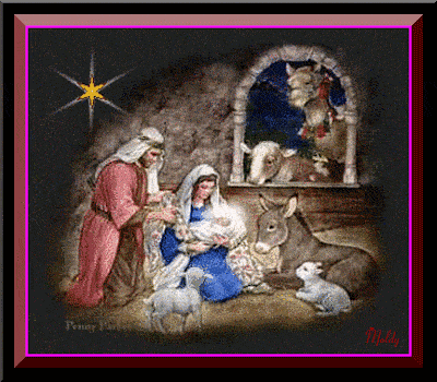 Kartka W te �wi�ta noc rodzi si� B�g...