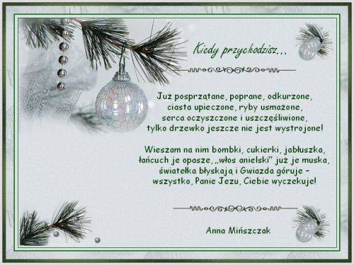 Kartka Dzieci�tko Bo�e, Ciebie wyczekuje!