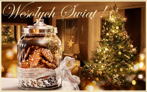 Kartka Radosnych �wi�t w rodzinnej atmosferze!