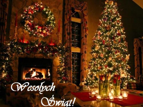 Kartka Cudownych �wi�t Narodzenia w Gronie Rodzinnym!