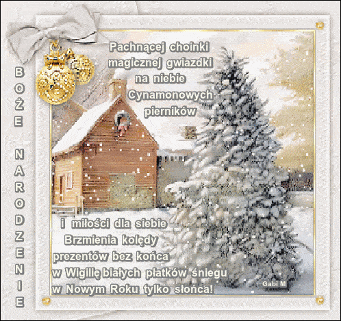 Kartka BO�E NARODZENIE 