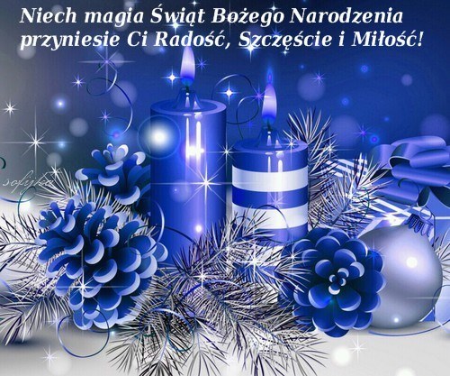 Kartka Niech pi�kne b�d� dla Ciebie te �wi�ta!