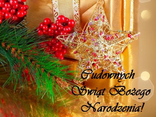 Kartka Cudownych �wi�t Bo�ego Narodzenia!