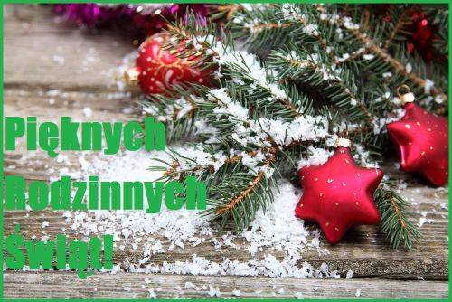 Kartka Pi�knych Rodzinnych �wi�t!
