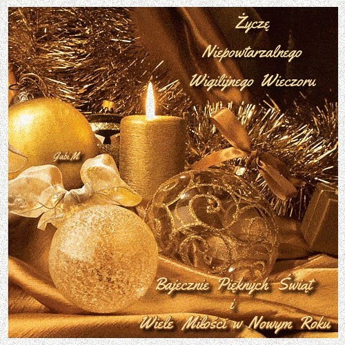 Kartka Pi�knych �wi�t i Wiele Mi�o�ci w Nowym Roku