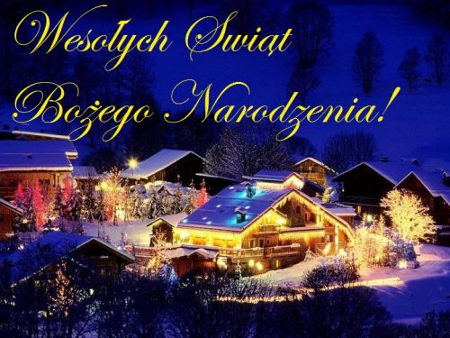 Kartka Cudownych, pe�nych rodzinnego ciep�a �wi�t!