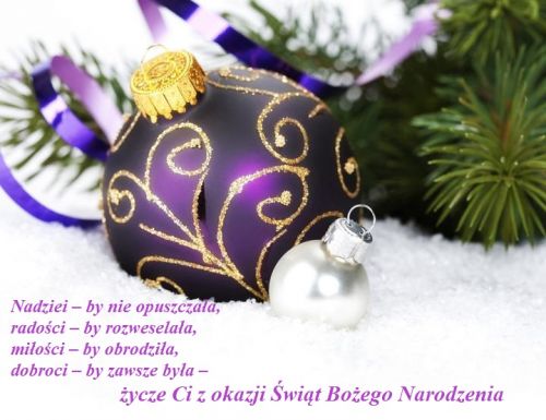 Kartka Weso�ych �wi�t Bo�ego Narodzenia!
