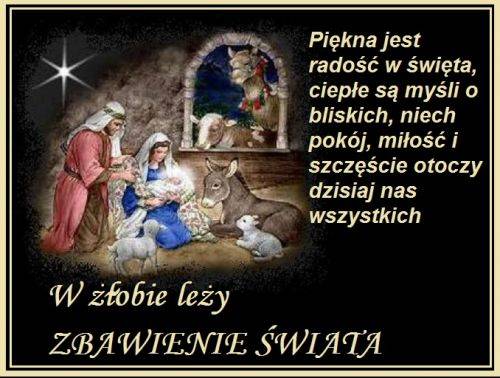 Kartka B�ogos�awionych �wi�t Bo�ego Narodzenia