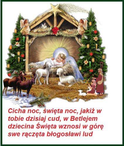 Kartka �wi�ta Noc...B�g si� rodzi...