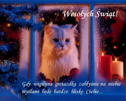 Kartka Gdy pierwsza gwiazdka zab�y�nie na niebie...