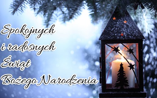 Kartka Spokojnych �wi�t Bo�ego Narodzenia
