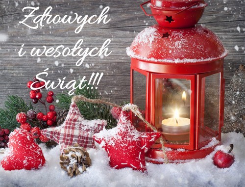 Kartka Zdrowych i weso�ych �wi�t!