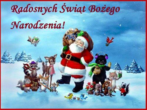 Kartka Radosnych �wi�t Bo�ego Narodzenia!