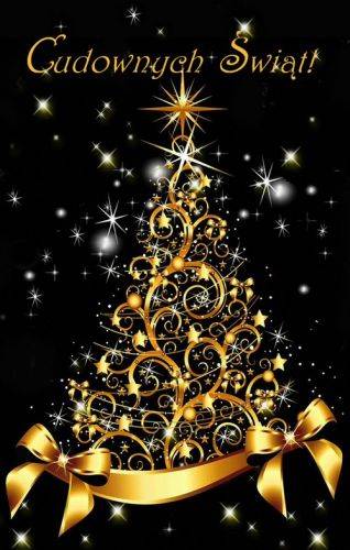 Kartka Cudownych �wi�t Ci �ycz�!