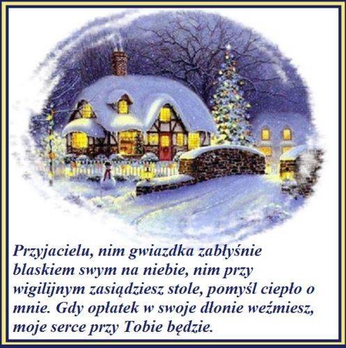 Kartka Spokojnych i szcz�liwych �wi�t!
