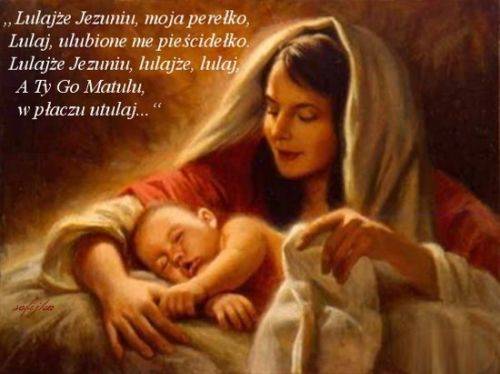 Kartka Lulaj�e Jezuniu, moja Pere�ko...