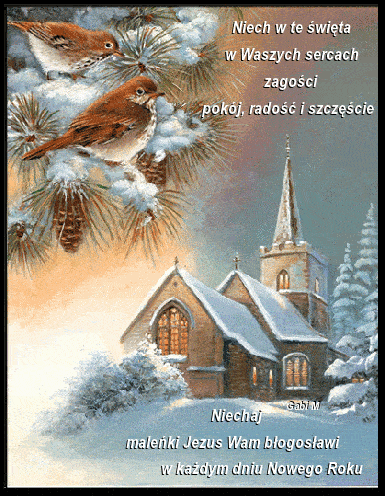 Kartka Niechaj Male�ki Jezus Wam B�ogos�awi