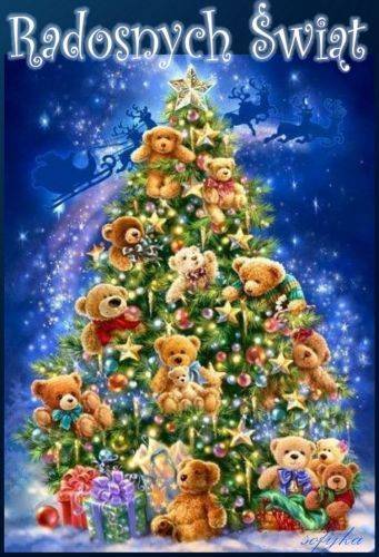 Kartka Moc Rado�ci na te �wi�ta!