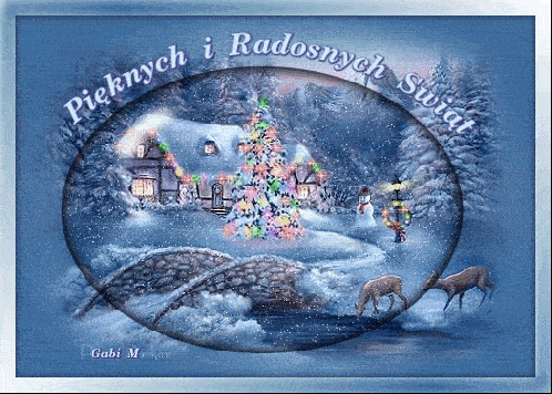Kartka Pi�knych i Radosnych �wi�t !