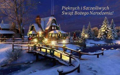 Kartka Pi�knych i Szcz�liwych �wi�t!