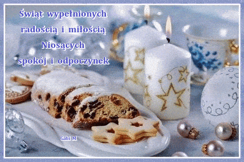 Kartka �wi�t wype�nionych rado�ci� i mi�o�ci� ...
