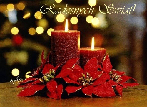 Kartka �wi�t nios�cych rado��, spok�j i odpoczynek!