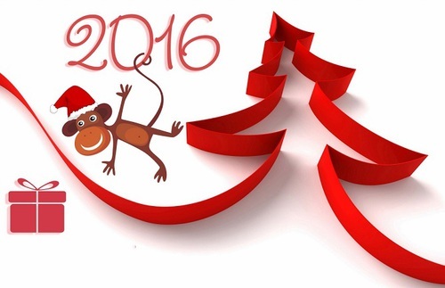 Kartka Weso�ych �wi�t i Szcz�liwego Nowego Roku 2016!