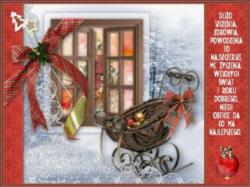 Kartka �wi�teczne �yczenia dla Ciebie...
