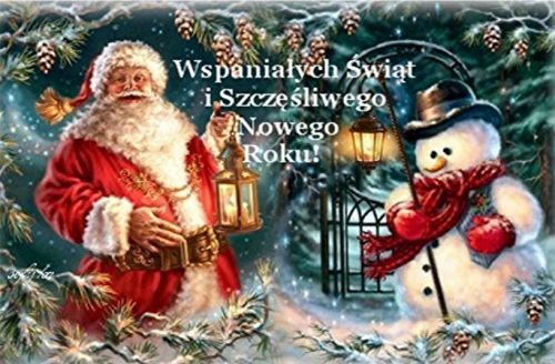 Kartka Wspania�ych �wi�t i Szcz�liwego Nowego Roku 2016!