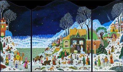 Kartka W dniu Bo�ego Narodzenia...