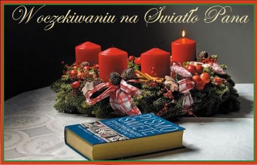 Kartka �ycz� spokojnego czasu adwentowego